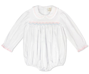 Michele Bubble - Pink/Blue Smocking Michele Bubble - Pink/Blue Smocking