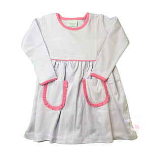 Purple and Pink Stripe Dress Purple and Pink Stripe Dress