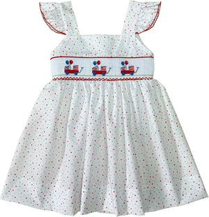 Patriotic Smocked Dress Patriotic Smocked Dress