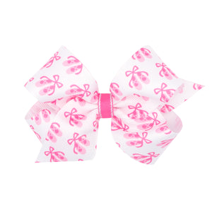 Medium Grosgrain Bow - Ballet Medium Grosgrain Bow - Ballet