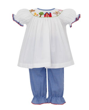 Farm Smocked Pants Set Farm Smocked Pants Set
