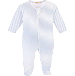 Light Blue Stripe Footie Light Blue Stripe Footie