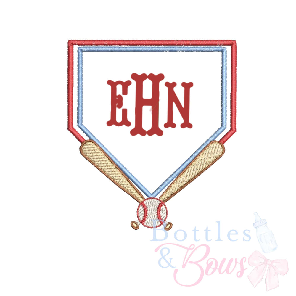 Baseball Embroidery Design