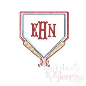 Baseball Embroidery Design Baseball Embroidery Design