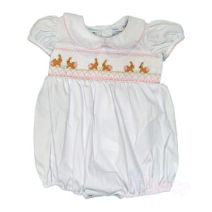 Bunny Smocked Bubble Bunny Smocked Bubble