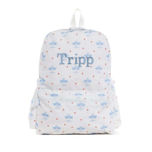 David’s Airplane Embroidered Backpack David’s Airplane Embroidered Backpack