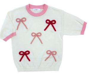 Cream Bow Sweater Cream Bow Sweater