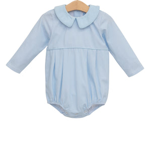 Archie Bubble- Light Blue Microgingham Archie Bubble- Light Blue Microgingham