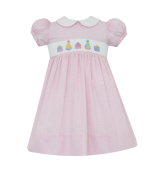 Birthday Smocked Dress Birthday Smocked Dress