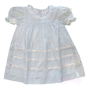 Victoria Heirloom Dress - Blue Victoria Heirloom Dress - Blue