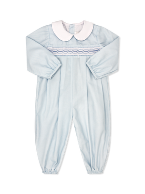 Christopher Long Bubble - Blue Mini Gingham Christopher Long Bubble - Blue Mini Gingham