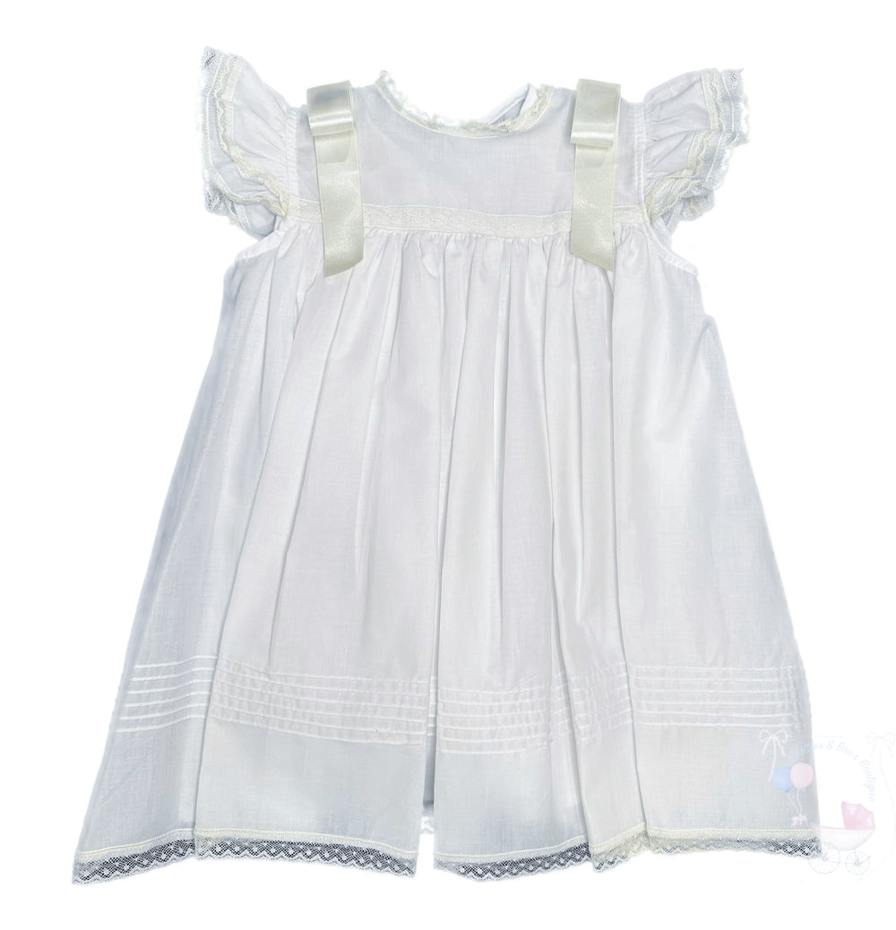 Caroline Heirloom Dress - White