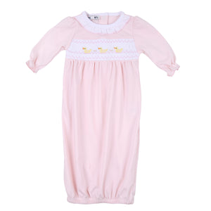 Just Ducky Smocked Gown Just Ducky Smocked Gown
