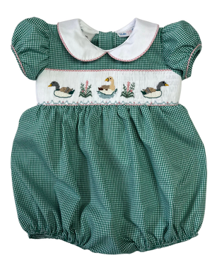 Mallard Smocked Bubble Mallard Smocked Bubble