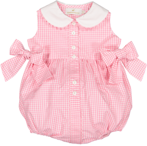 Pink Gingham Bubble Pink Gingham Bubble