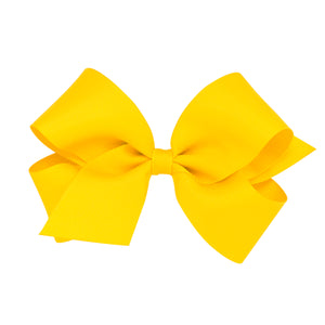 Medium Grosgrain Bow - Yellow Medium Grosgrain Bow - Yellow
