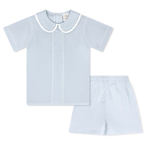 Jonathon Short Set - Blue Batiste Jonathon Short Set - Blue Batiste