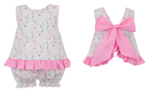 Angel Wing Bloomer Set - Bird Print Angel Wing Bloomer Set - Bird Print