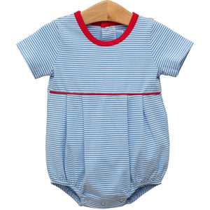 Bentley Bubble - Cornflower Stripe/Red Bentley Bubble - Cornflower Stripe/Red