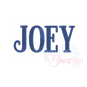 Fishtail Name Embroidery Design Fishtail Name Embroidery Design