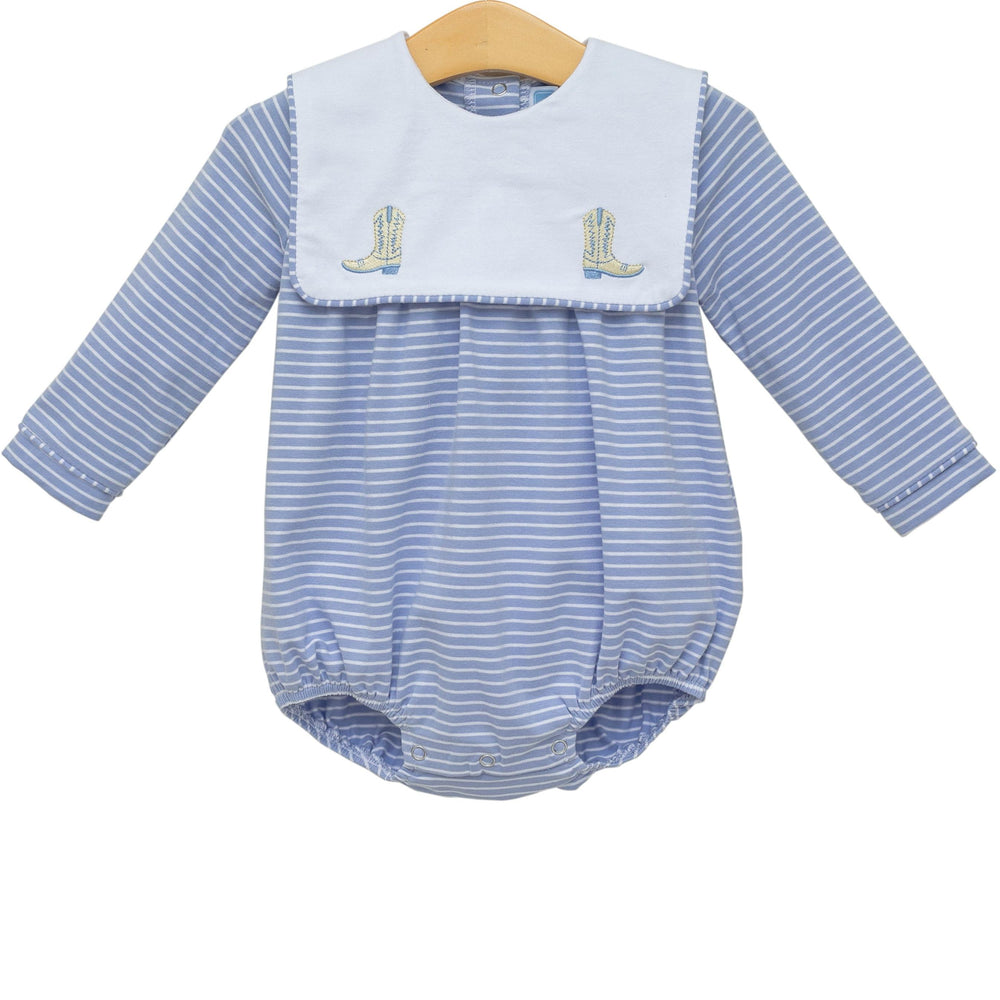 Boots Embroidered Bubble