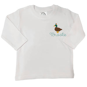 Thanksgiving Mallard Embroidered Shirt Thanksgiving Mallard Embroidered Shirt