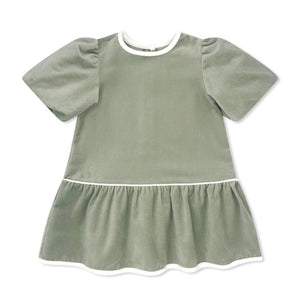 Harper Dress - Green Velvet Harper Dress - Green Velvet