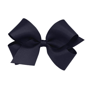 Medium Grosgrain Bow - Navy Medium Grosgrain Bow - Navy