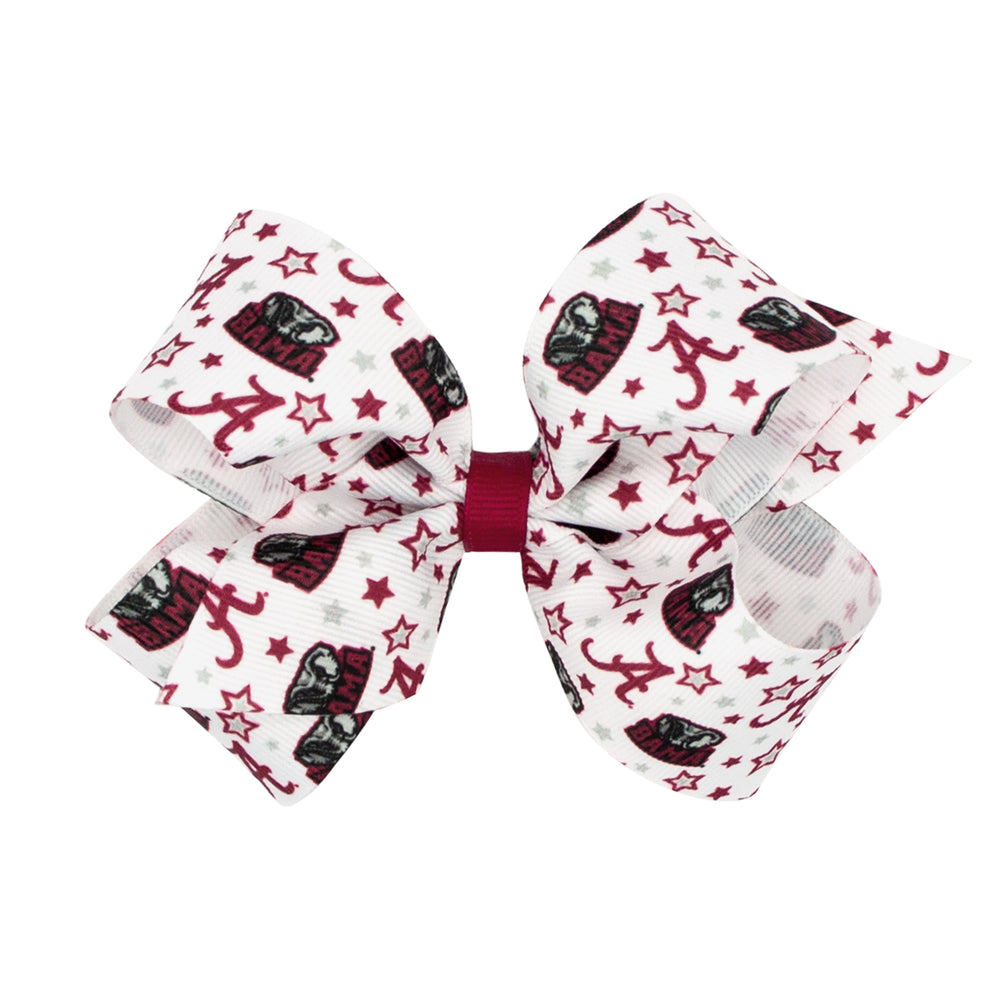 Medium Grosgrain Bow - Alabama