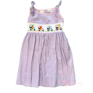 Golf Cart Smocked Dress Golf Cart Smocked Dress