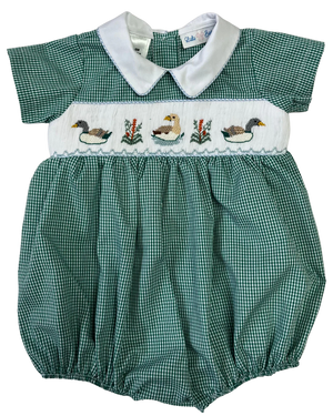 Mallard Smocked Bubble Mallard Smocked Bubble
