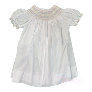 Pastel Smocked Bishop Dress Pastel Smocked Bishop Dress