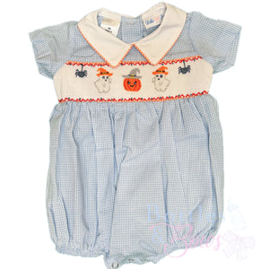 Halloween Smocked Bubble Halloween Smocked Bubble