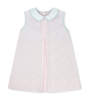 Caroline Dress - Pink Seersucker Caroline Dress - Pink Seersucker