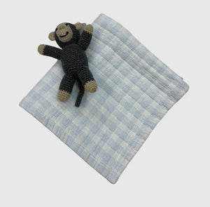 Blue Gingham Blanket Blue Gingham Blanket