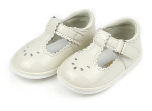 Dottie Scalloped Mary Jane - Cream Dottie Scalloped Mary Jane - Cream
