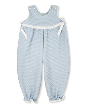 Rosie Romper - Blue Quilted Rosie Romper - Blue Quilted