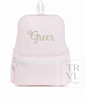 Pink Stripe Backpack Pink Stripe Backpack