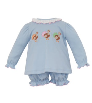 Turkey Trio Bloomer Set Turkey Trio Bloomer Set