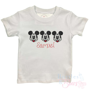 Mouse Trio Embroidered Shirt Mouse Trio Embroidered Shirt