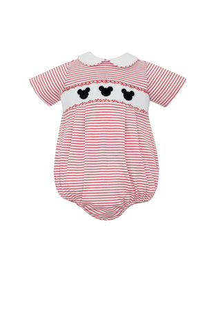 Mouse Smocked Bubble Mouse Smocked Bubble