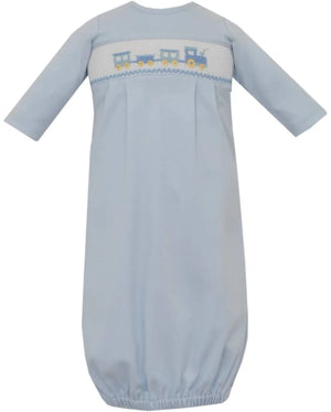 Train Smocked Gown Train Smocked Gown