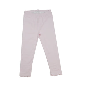 Light Pink Scallop Leggings Light Pink Scallop Leggings