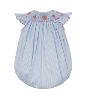 Strawberry Smocked Bubble Strawberry Smocked Bubble
