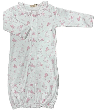 Pink Bunnies Gown Pink Bunnies Gown