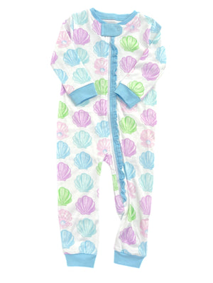 Shells Zip Up Jammies *Preorder* Shells Zip Up Jammies *Preorder*