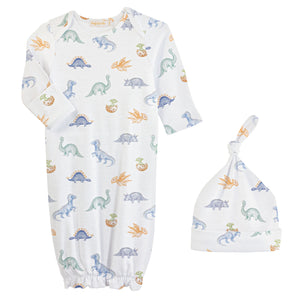 Baby Dino Gown & Hat Baby Dino Gown & Hat