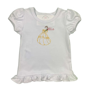 Pick a Princess Embroidered Shirt Pick a Princess Embroidered Shirt