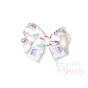 Hallie Hair Bow - Seahaven Sailboat Hallie Hair Bow - Seahaven Sailboat