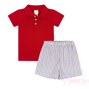 Parker Polo Short Set Parker Polo Short Set